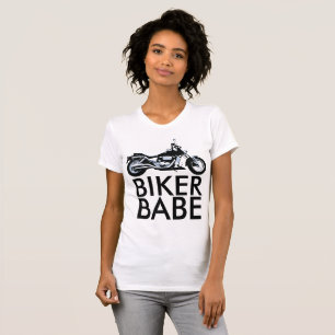 Motorrad-T - Shirt für Damen, BIKER BABE