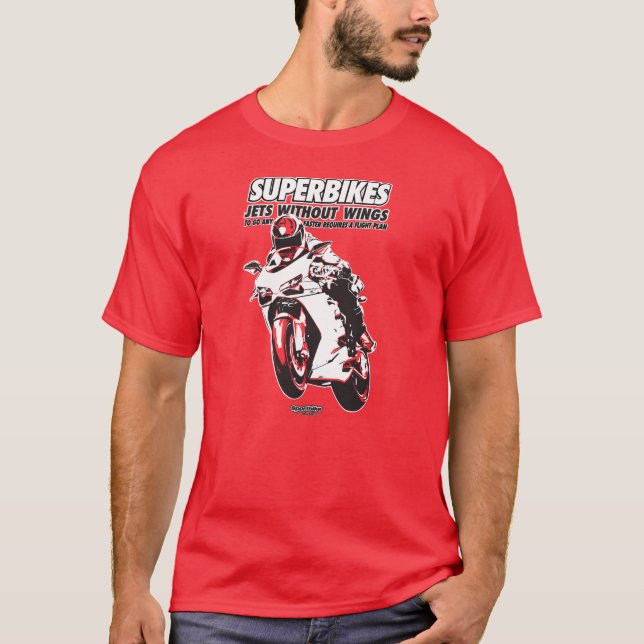 Motorrad-T - Shirt - Superbikes (Vorderseite)