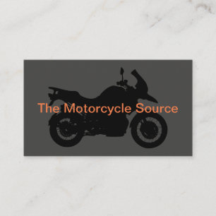 Motorrad-Thema Einfaches Design Visitenkarte