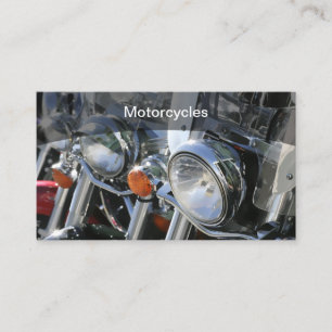 Motorrad-Theme Modern Mechanic Business Cards Visitenkarte
