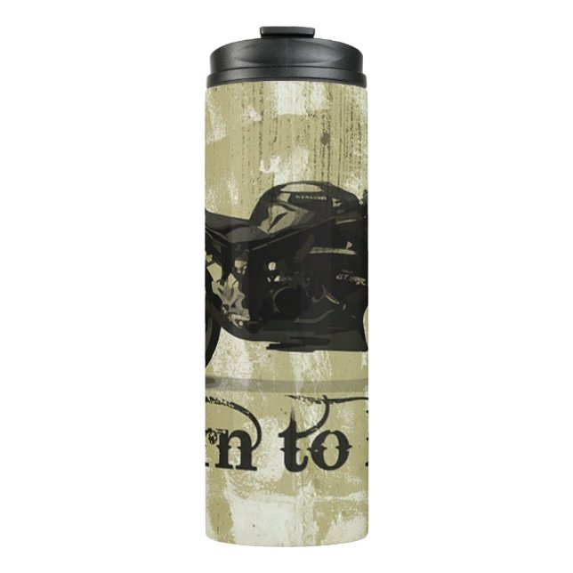 Motorrad Thermosbecher (Vorderseite)