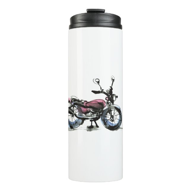 Motorrad Thermosbecher (Vorderseite)