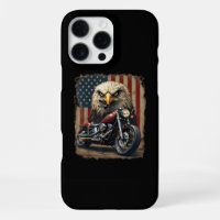 Motorrad USA-Flagge Retro-Biker-Chopper