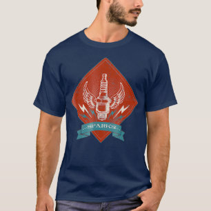 Motorrad Vintag-Motorrad-Motocro Dirt Bike Geschen T-Shirt