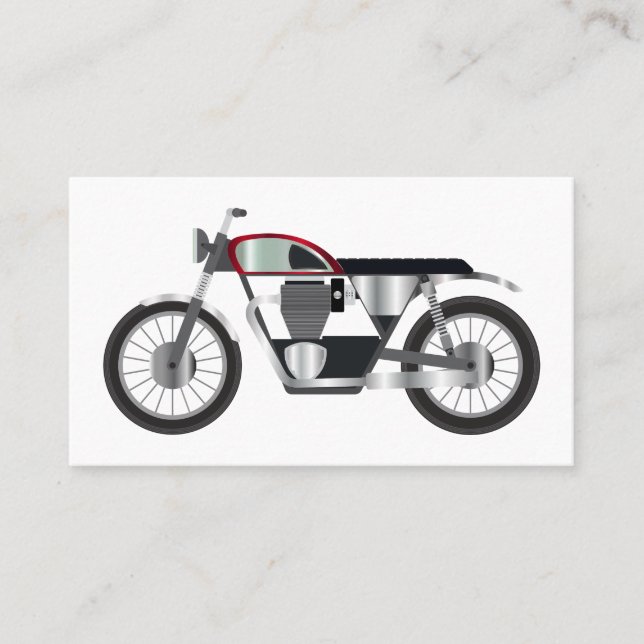 Motorrad Visitenkarte (Vorderseite)