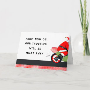 Motorrad Weihnachten