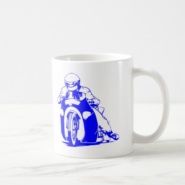 Motorrad-Widerstand-Laufen Kaffeetasse (Rechts)