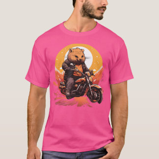 Motorrad-Wombat T-Shirt