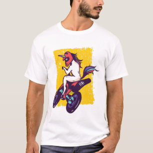 Motorrad-Zebra-T - Shirt