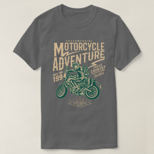 Motorradabenteuer Männer-T - Shirt