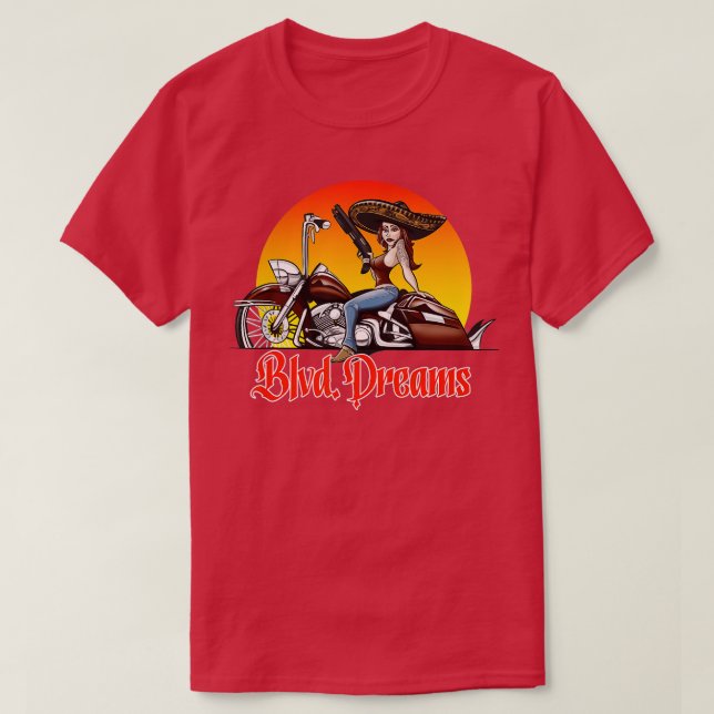 Motorradblvd T-Shirt (Design vorne)