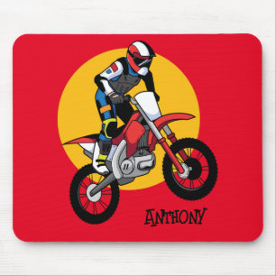 Motorraddrehscheibe für Motorrad anpassen Mousepad