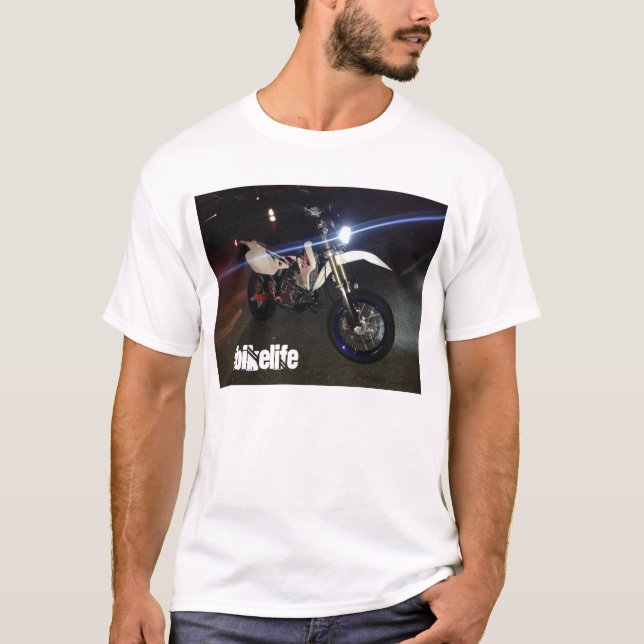 Motorräder, bikelife, suzuki, supermoto T-Shirt (Vorderseite)