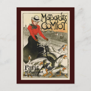 Motorräder Comiot Postkarte