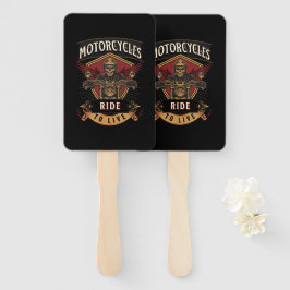 Motorräder für den Skull-Verkehr, Fahrt zum Leben Fächer