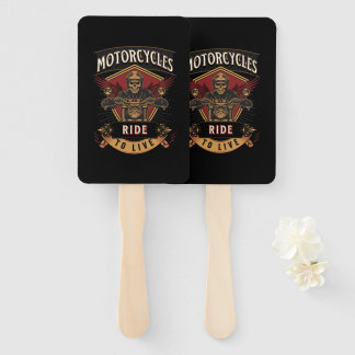 Motorräder für den Skull-Verkehr, Fahrt zum Leben Fächer