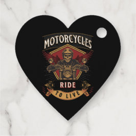 Motorräder für den Skull-Verkehr, Fahrt zum Leben Geschenkanhänger