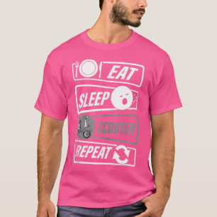 Motorräder Motorisiert Motorrad Scoot T-Shirt