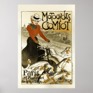 Motorräder sind keine Vintage französische Werbung Poster