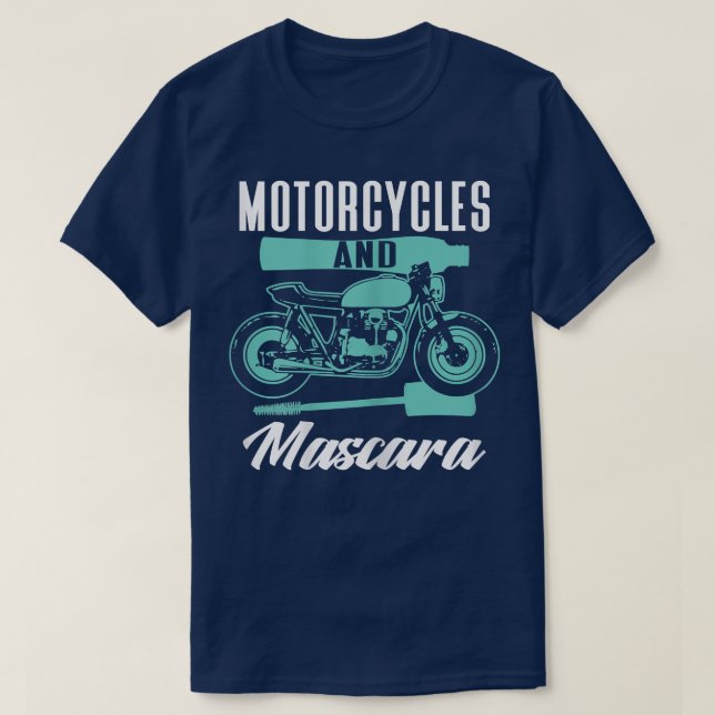 Motorräder von Frauen und Motorradfahrer von Masca T-Shirt (Design vorne)