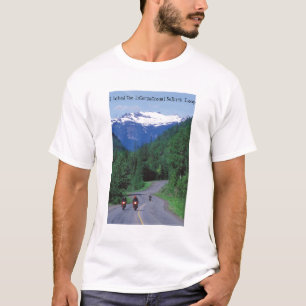 Motorradfahren die landschaftliche Selkirk T-Shirt