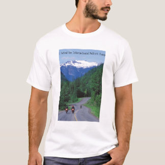 Motorradfahren die landschaftliche Selkirk T-Shirt
