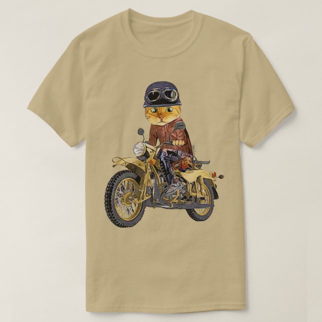 Motorradfahren  T-Shirt (Design vorne)