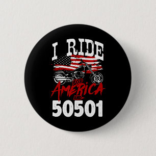 Motorradfahrer Anti Trump 50501 Pro-Demokratie Re Button
