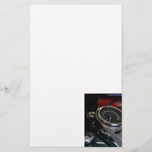 Motorradfahrer Briefpapier