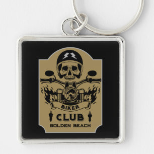 Motorradfahrer Club Schlüsselanhänger