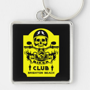 Motorradfahrer Club Schlüsselanhänger