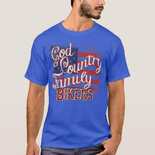 Motorradfahrer der Familie Gottes T-Shirt