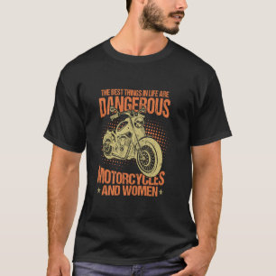 Motorradfahrer Design Biker Erwachsene Motorrad R T-Shirt