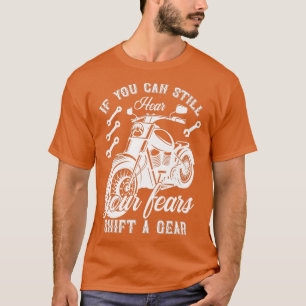 Motorradfahrer Design Vintages Getriebe Männer Fra T-Shirt
