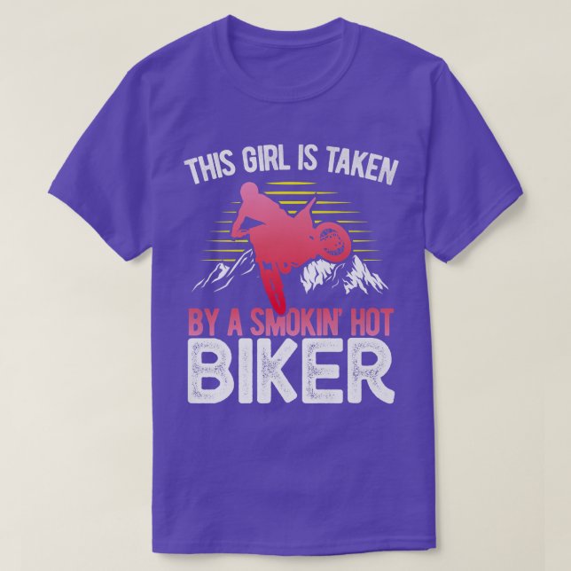 Motorradfahrer Dieses Mädchen wird von einer Smoki T-Shirt (Design vorne)