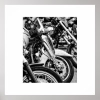 Motorradfahrer-Fahrradfahrer-Fahrerplakat