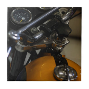 Motorradfahrer Fliese