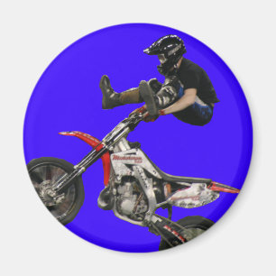 Motorradfahrer Magnet