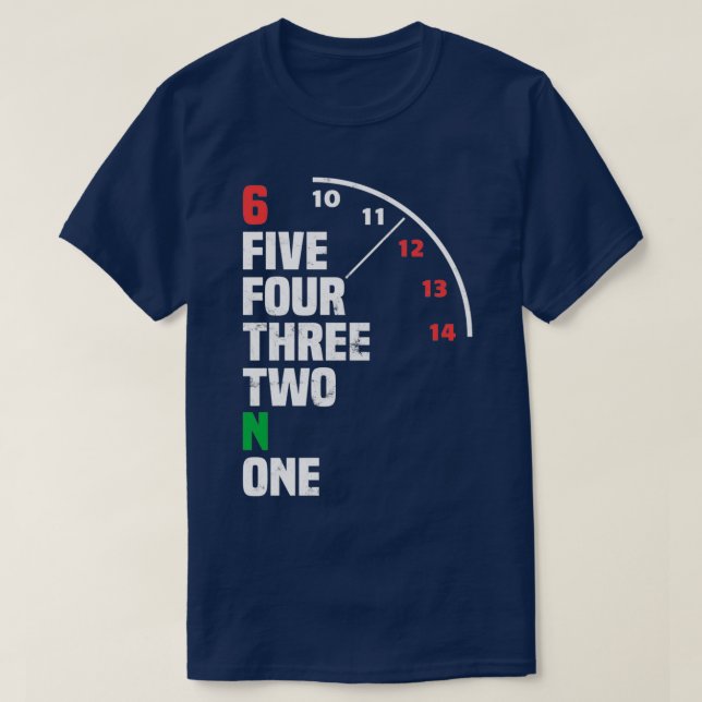 Motorradfahrer-Modell T-Shirt (Design vorne)