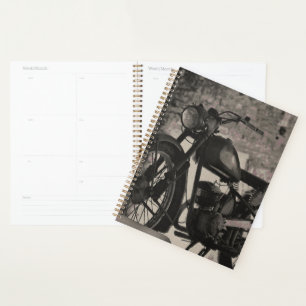 Motorradfahrer Motorrad Planer