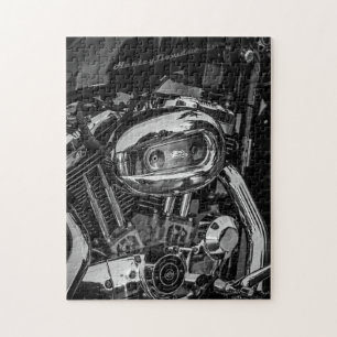 Motorradfahrer Motorrad Puzzle