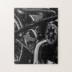 Motorradfahrer Motorrad Puzzle