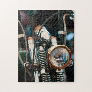 Motorradfahrer Motorrad Puzzle