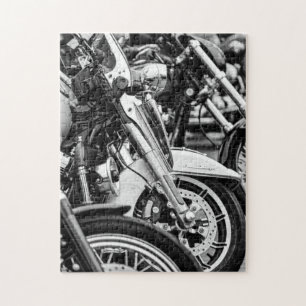 Motorradfahrer Motorrad Puzzle