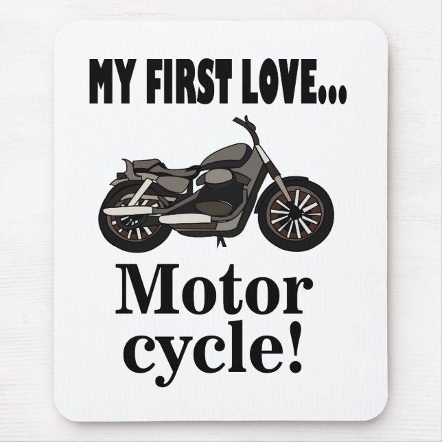 Motorradfahrer Mousepad (Vorne)