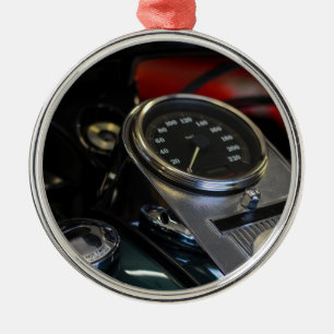 Motorradfahrer Ornament Aus Metall