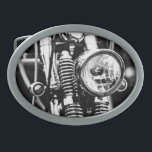 Motorradfahrer Ovale Gürtelschnalle<br><div class="desc">Funky Motorrad / Motorbike / Custom Bike Belt Schnalle zu Ihrer Sammlung hinzuzufügen. Ein cooles Geschenk / Geschenk für alle,  die Liebe einzigartigen individuellen Design personalisierte Gegenstände,  positive Atmosphäre,  Reiten,  Straße,  Reisen,  alles,  was mechanisch etc.. Erkunden,  Reisen,  Reiten,  Fahrrad. Schwarz-Weiß-Foto,  einfarbig,  minimalistisch.</div>