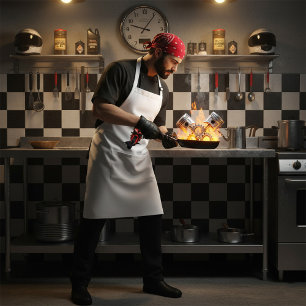 Motorradfahrer Reiten Red Sportbike Schürze