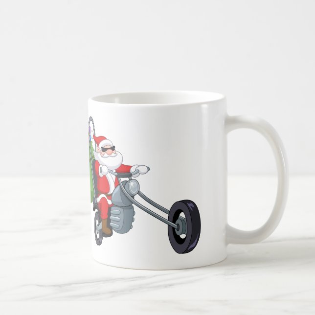 Motorradfahrer-Sonderschule Kaffeetasse (Rechts)