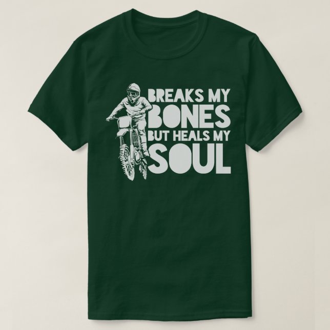 Motorradfahrer T-Shirt (Design vorne)